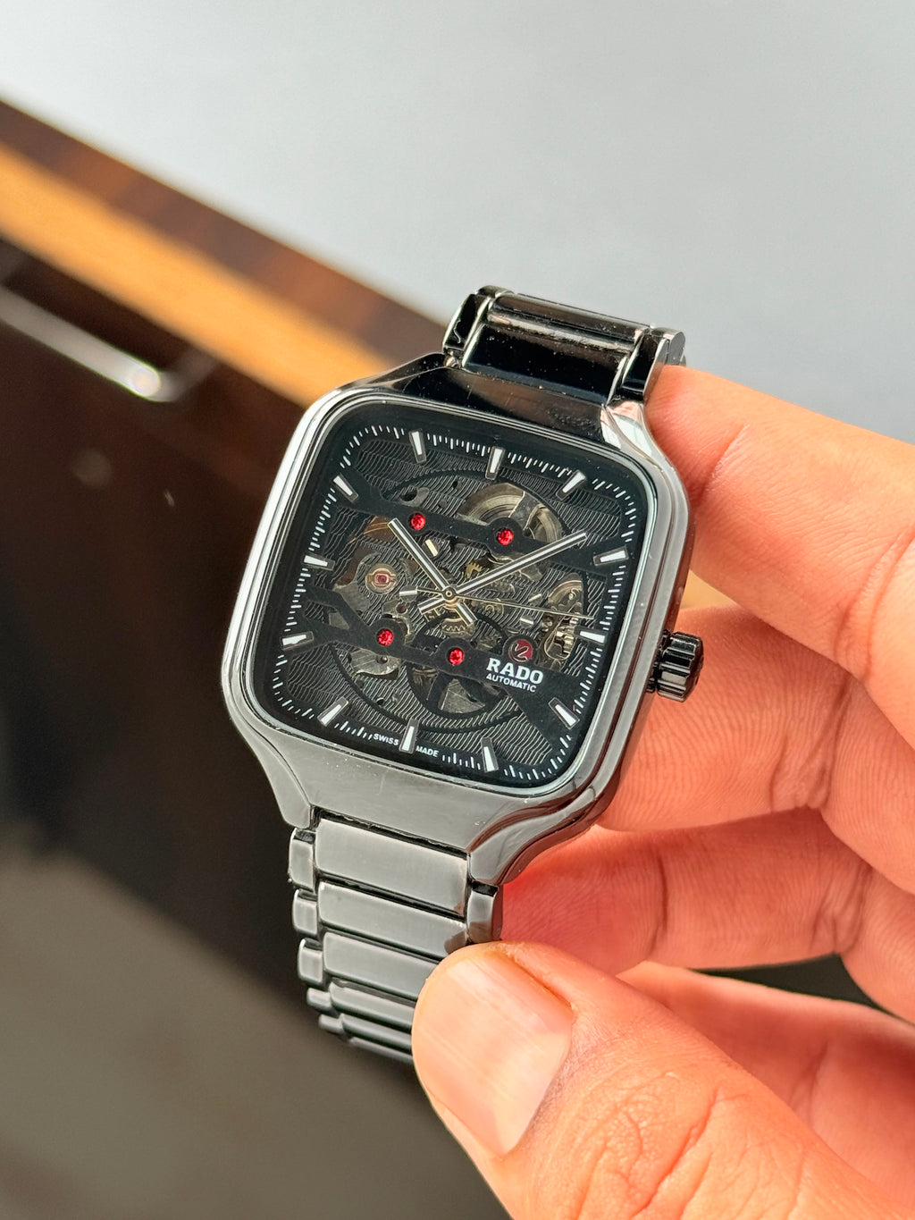 Swiss Luxury Skeleton Beauty in High-Tech Ceramic GENERIC